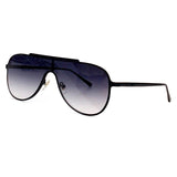 Luxury Sunglasses  Retro Lens Trend Sunglasses Female Designer Gradient Metal Frame  Summer Eyeglasses UV400