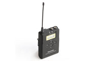 E-Electronic Saramonic UwMic9 Kit12 Wireless lavalier Microphone System,Saramonic UHF 16 Channel Omnidirectional lap mic for DSLR Camera Camcorder Interviews