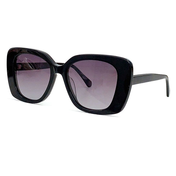 New Cat's Eye Sunglasses Women's Fashion Big Frame New Girl's Color Frame Women's Retro Gradient Lenses Women's Summer Sunglasse