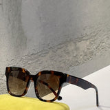 Hot Trending Products 2022 Acetate Square Fashion Sunglasses For Women Men Black Steampunk Brand Designer For Sun Glasses UV400