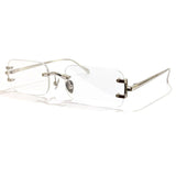 Brand Design Sunglasses Women Rimless Sun Glasses Summer Rectangle Eyeglasses Drving Outdoor Fashion Eyewear