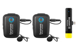 E-electronic XINPU Saramonic Blink 500 Series B1 B2 B5 B6 2.4GHz Dual-Channel Wireless Microphone System with Lavalier Blink500 VS RODE wireless go