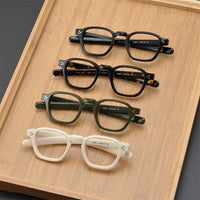 TS8012 retro myopia frame, handmade board glasses frame for men and women  myopia  prescription round Computer glasses
