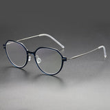 Reading Glasses For Women Men Denmark Linde 6582 Titanium No Screw Korea Glasses Frames Optical Ultra-light Business Glasses
