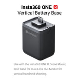 E-electronic XINPU Insta360 One R Battery Base / Fast Charge Hub / Vertical Battery Base Vertical Bumper Case /  Boosted Battery Base+Fast Charge Hub For Insta360 ONE R Accessories