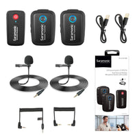 E-electronic XINPU Saramonic Blink 500 Series B1 B2 B5 B6 2.4GHz Dual-Channel Wireless Microphone System with Lavalier Blink500 VS RODE wireless go