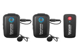 E-electronic XINPU Saramonic Blink 500 Series B1 B2 B5 B6 2.4GHz Dual-Channel Wireless Microphone System with Lavalier Blink500 VS RODE wireless go