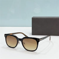 Tom For Retro Men's Sunglasses Luxury Brand TF802-K Rectangular Shades for Men Original Acetate Man Glasses Sunglasses Female