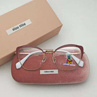S-sunglasses MIU MIU Cateye Metal Women Eyeglasses Protection & Designer Style for 54P