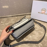 M-Handbag M.K 23-16cm Women Designer Rivet Shoulder Bag Ladies Top Handle Clutches Handbags Purse