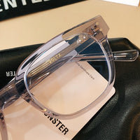 S-sunglasses Anti Radiation Computer Glasses For Volta Women Rectangular Black Acetate Frame Eyewear Anti Blue Light Blocking Ray Wellington Style Glasses Optical Spectacle Eyeglass Replaceable Lenses For Adult 99.9% UV Protection Blue Light