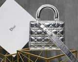 H-bag News  LADY Dior LAMBSKIN TOTE BAG Cannage 20 x 17 x 9cm