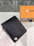 A-accessories Supreme NO.M60332 11.5-9cm Wallets for Women Women Small Wallet Lady Short Wallet Bifold Leather Multi-purpose Wallet with ID Window