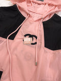 D-clothing Women's Sun Protection Jacket UV Protection Summer Outdoor Sun Protection Cloth Sunscreen Zipper Hooded Pullover