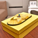 S-shoe Fendi Woman Summer Simple Home Indoor Men and Women's Slippers Cross with Lovers Bathroom Sandals EVA Antiskid Slippers Shoes Sandals Beach Flats Shoes Sandal Non-slip Flat Sandals