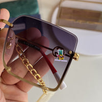 S-sunglasses gucci Mens Polarized Sunglasses Half-rim Sports Sun Glasses For GG3328 Half-Rimmed Sunglasses Matching Pendant For Women Retro Sun glasses Semi-Rimless Square Eyewear