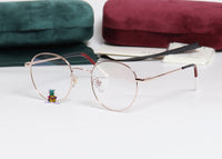 S-sunglasses gucci Retro Round Frame Anti-blue Radiation Glasses For GG0904 Ultralight Men Women Fashion Blue Light Blocking Glasses Eyewear Students Anti Blue Light Oversized Glasses Computer Women Blue Blocking Gaming Eyeglasses Alloy Frame