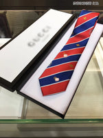 A-accessories GUCCI Men's Neckties Classic Men's Tie Woven Tie for Men Formal Necktie Slim Tie for Daily Office Party Wedding Gift Box