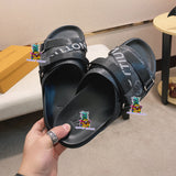 S-shoe Louis Vuitton Women Sandals Summer New Thick Heel Platform Sole Shoes Female Summer Flat Casual Shoes Fashion Sports Beach Women's Slippers Heels Women Platform Sandals Female Thick Bottom Shoes Wedge with Open Toe