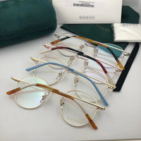 S-sunglasses gucci Retro Round Frame Anti-blue Radiation Glasses For GG0904 Ultralight Men Women Fashion Blue Light Blocking Glasses Eyewear Students Anti Blue Light Oversized Glasses Computer Women Blue Blocking Gaming Eyeglasses Alloy Frame
