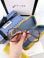 doubleG - G0455 Nearsighted Oversize lightweight Myopia Spectacles Glasses Everyday Use eyeglasses frame for women Blue Light Blocking Computer Reading/Gaming/TV/Phones