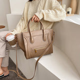 L-package 25-16-10cm Women Top Handle Satchel Handbags Shoulder Bag Tote Purse Messenger Bags