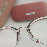 S-sunglasses Noir Cats Eyes Sunglasses Lens Cat Protection & Designer Style for MIU MIU 52P