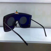 S-sunglasses g.e.n.t.l.e m.o.n.s.t.re.r women Oversized UV Potection matte black stainless steel for Marz sunglasses