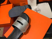 S-shoe H.e.r.m.e.s Women Slides Fashion Women Slippers Soft Slippers Soles Home Bath Slippers Shoes