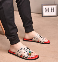 S-shoe H.e.r.m.e.s Spring Summer Style Women Shoes Large Size Line-styled Open Toe Block Sandals Women's Printing Sandals Beach Shoe Slippers Summer Soft Footwear Female Water Shoes Slides Outdoor Rubber Flat