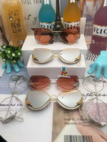 S-sunglasses Men/Women Metal Round Shape Mirror 18AWG12 for t.h.e o.w.n.e.r Sunglasses