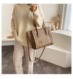 L-package 25-16-10cm Women Top Handle Satchel Handbags Shoulder Bag Tote Purse Messenger Bags