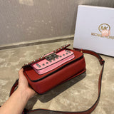 M-Handbag M.K 23-16cm Women Designer Rivet Shoulder Bag Ladies Top Handle Clutches Handbags Purse