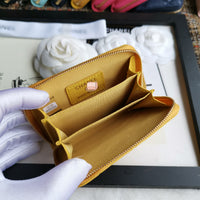 A-accessories NO.69271 7.5-11.5-2.5cm Small Wallet for Women PU Leather Leaf Pendant Card Holder Organizer Zipper Coin Purse