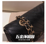L-package  Classic Crossbody Shoulder Bag 2.55 handbag for Women Quilted Purse With Metal Chain Strap Genuine Leather Quilted Chain Strap Crossbody Bag