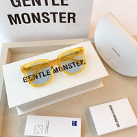S-sunglasses New Korean Top Fashion V brand GM MONSTER Sunglasses Luxury Women's Men sunglasses Ocean Lens for KUKU With white Case
