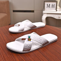 S-shoe Fendi Woman Summer Simple Home Indoor Men and Women's Slippers Cross with Lovers Bathroom Sandals EVA Antiskid Slippers Shoes Sandals Beach Flats Shoes Sandal Non-slip Flat Sandals