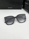 S-sunglasses Oversized Black Flatba Frame Polarized Sunglasses For Burty Men's Driving Camping Hiking Fishing Classic Sun Glasses Outdoor Sports UV400 Cycling Black Zeiss Lenses With 99.9% UV Protection Eyewear