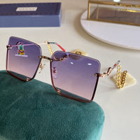 S-sunglasses gucci Mens Polarized Sunglasses Half-rim Sports Sun Glasses For GG3328 Half-Rimmed Sunglasses Matching Pendant For Women Retro Sun glasses Semi-Rimless Square Eyewear