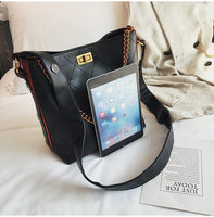 L-package 27-25-13cm Women’s Satchel Top Handle Tote Shoulder Purse Soft Leather Crossbody Designer Handbag Big Capacity Bucket Bags