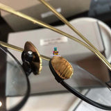 S-sunglasses New Unisex Sunglasses  Round Frame Gold master craftsmanship for Thom Browne TBS111
