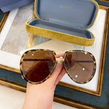 S-sunglasses gucci Pilot Metal Classic Sunglasses For GG0904S Frame Sunglasses Men Metal Driving Luxury Shades UV400 Pilot Sunglasses Polarized Sun glasses Men And Women Mirror  Lens Anti-glare Driving Eyewear