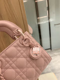 M-Handbag Dior 18cm Purses and Handbags for Women Top Handle Satchel Shoulder Bags for Ladies