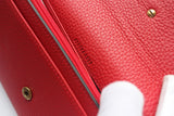 A-accessories GUCCI  NO.400586 19-6-3cm Women Wallet Leather Bifold Long Ladies Card Holder Organizer Ladies Clutch