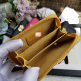 A-accessories NO.80602 7.5-11.5-2.5cm Wallet for Women Cute Leather Coin Purse for Girls
