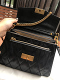 H-bag Givenchy MEDIUM GV3 BAG IN QUILTED LEATHER 21×14×7cm NO.G3A