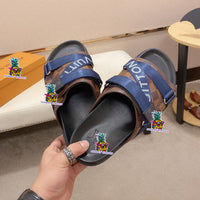 S-shoe Louis Vuitton Women Sandals Summer New Thick Heel Platform Sole Shoes Female Summer Flat Casual Shoes Fashion Sports Beach Women's Slippers Heels Women Platform Sandals Female Thick Bottom Shoes Wedge with Open Toe