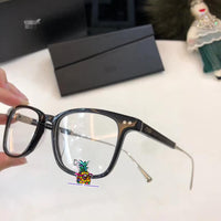 S-sunglasses New Dior CD0362 Women's Plastic Brown Half Frame Eyeglass Frames Glasses