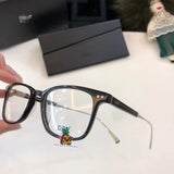 S-sunglasses New Dior CD0362 Women's Plastic Brown Half Frame Eyeglass Frames Glasses