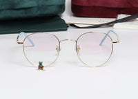 S-sunglasses gucci Retro Round Frame Anti-blue Radiation Glasses For GG0904 Ultralight Men Women Fashion Blue Light Blocking Glasses Eyewear Students Anti Blue Light Oversized Glasses Computer Women Blue Blocking Gaming Eyeglasses Alloy Frame